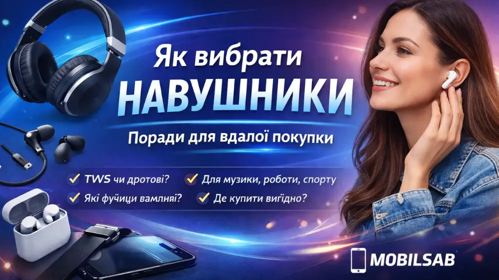 купити бездротові навушники оптом, вибір навушників, мобілсаб
